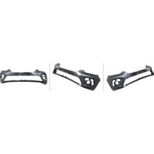 E.body 14802000 Ön Tampon Kangoo V Siyah Sis Panjur Delıklı 24 25 Tw
