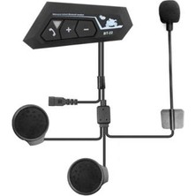 Epilons BT22 Kask Kulaklık Bluetooth Motosiklet Kulaklık 5.0 Bluetooth Interkom Motorsiklet Kulaklık