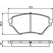 Bosch 0986494225 Ön Balata Mx 5 98 05 N0Y73328Z