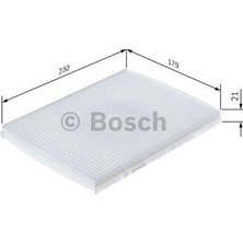 Bosch 1987435126 Standart Kabin Filtresi Bravo 07 Bravo 10 Delta Stilo 01 Stilo 04 Stilo Multi Wagon
