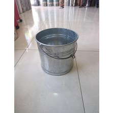 Muhtelif Galvaniz Kova   Ağız Çapı  30 cm Su Kovası  Süt Kovası Kum Kovası Yuvarlak Kova