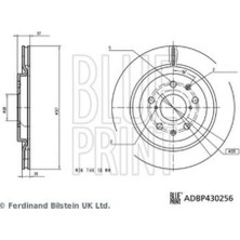 Blue Print ADBP430256 Fren Diski Byd Seal By -Seal 4x4 By 14028123-00