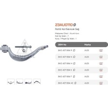 Asmetal 23AU0110 Salıncak Alüminyum Alt Ön Sağ A4 A5 A6 A7 08> 11811133364