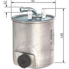 Bosch F026402112 Yakıt Filtresi Jeep Grand Cherokee Iı Wj Wg 2.7 Crd 163 Hp 09 01 07 05 6650920001