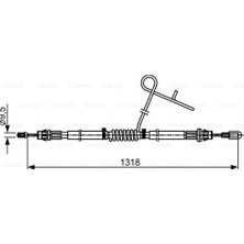 Bosch 1987482559 Fren Teli