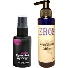 Bezos Hintohu Bayanlara Özel Vagina Care Spray Vaji.na Bakım Sprey 50 ml + Eros 125ML Lubricant Gel