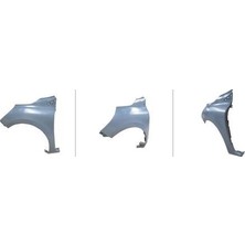 E.body 14382104 Ön Çamurluk Clio Iv Sol 13 16 Gri Plastik Astarlı Tyg