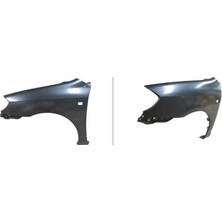 E.body 1992102 Ön Çamurluk Corolla 02 06 Sol Delıklı ZZE121 My
