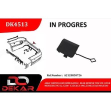 Dekar 4513 Arka Tampon Çeki Demir Kapağı Mercedes W212 E200 E250 E63 Amg E300 E350 A2128850726