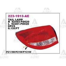 Depo 2231913LAE Stop Lambası Sol Rio 03> 92401-FD020