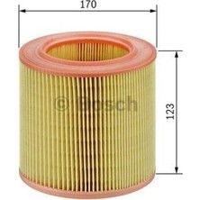 Bosch 0986TF0077 Hava Filtresi Partner Berlingo P306 Xsara Xud9 Dw8 P205 P309 XUD7T Kısa Tip 1444VF