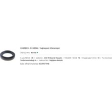 Corteco 49108344 Yağ Keçesi 139971946