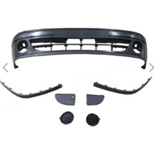 E.body 14422000 Ön Tampon Megane I 99 02 Yuvarlak Sisli Kapaklı(Eurobump)