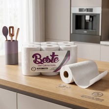 Beste 3 kg Içten Çekmeli Kağıt Havlu 6'lı Paket - Çift Katlı Endüstriyel Rulo