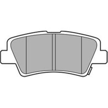 Delphi LP3587 Arka Fren Balatası Hyundai Accent Blue 11> Elantra 11> I40 11> I30 11> Optima 11 15 Ri