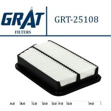 Grat 25108 Hava Filtresi Chevrolet Rezzo 1.6 05> 96263897