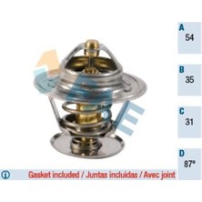 Fae 5307087 Termostat Gövdesi 87 C O-Ringli A3.a4.a6.bo.cad.go.je.leo.pa.po.poc.tol.tr 037121113