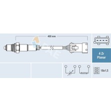 Fae 77621 Oksijen Sensörü 1. Konum Vectra C Z20NET 855408