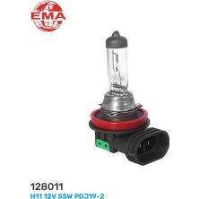 Ema-Mfk 128011 Halojen Ampul H11 12V 55W PGJ19 2