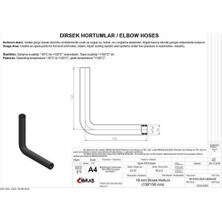 İbraş Ibras 65289 16mm 24mm 15cm 15cm Dirsek Hortumu Sıcak Ve Soğuk Su Kullanımı Icın
