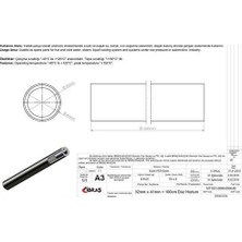 İbraş Ibras 65106 Hortum Düz Metrelik 32mm 41mm 100 Cm Sıcak Ve Soğuk Su Kullanımı Icın
