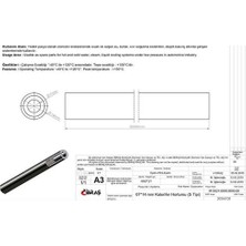 İbraş Ibras 66108 7mm 14mm Universal Kalorifer Hortumu S Tıpı