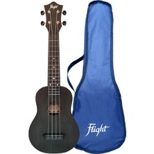 Flight Tus-35 Travel Soprano Ukulele (Siyah)