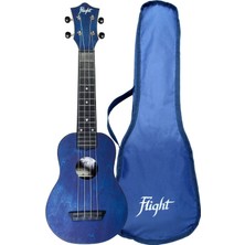 Flight Tus-35 Travel Soprano Ukulele (Deep Blue)