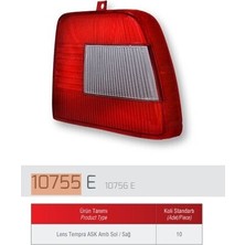 Farba-Ulo 10755 Stop Lambası Camı Sol Tempra 9943167