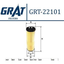 Grat 22101 Hava Filtresi OM646 Cdı 203 209 C200 220CDI C12133