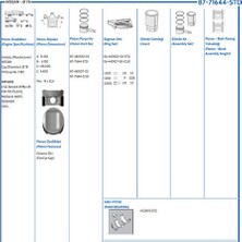 Goetze 87-71644-STD Piston Std Qashqaı>13 HR16DE 15 12010BC20A