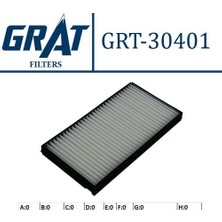 Grat 30401 Kabin Filtresi 5 6serı 03>-E60 E61 E63 E64 Takım 64316913505