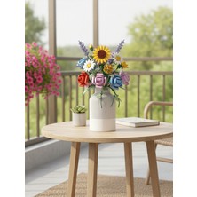 Toynetic 20CM Zen Çizgi – Modern Mimari Tasarım Vazo