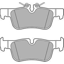 Delphi LP2719 Fren Balatası Arka Bmw F45 F48 F39 Mini F60 F53 1543683