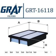 Grat 16118 Hava Filtresi Starex H1 0811 FN3115