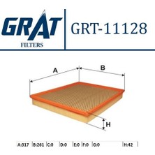 Grat 11128 Hava Filtresi Master Iı 1.9 2.2 2.5 2.8 Dcı 00 Movano 1.9 2.2 2.5 2.8dtı 01 FN3026