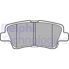 Delphi LP3309 Arka Fren Balatası Hyundai Accent Blue 11> Elantra 11> I40 11> I30 11> Optima 11 15 Ri