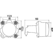 Hella 1BL247042017 Far Universal Sol Sağ Universal Cv 15122940