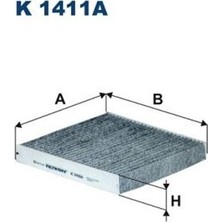 Filtron K1411A Kabin Filtresi Lexus Gs Ls Sc 8713950030
