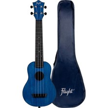 Flight TUSL35 Dark Blue Travel Concert Scale Soprano Ukulele