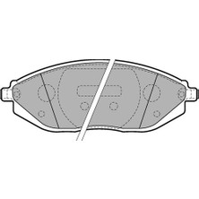 Delphi LP2218 Ön Fren Balatası Spark M299 96682858