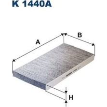 Filtron K1440A Kabin Filtresi Audi Q4 Etron F4B F4N Cupra Born Skoda Enyag Iv 5AC 5AZ . Vw Id3 E11 I