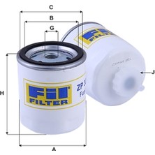 Fıl ZP3037F Mazot Filtresi Accent DIZELWK718 2 WK818 1 FN0124 31922-17400