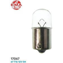 Ema-Mfk 17067 Ampul Hella Tıpı 12V 67 5W