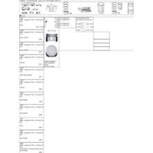 Goetze 87-72500-STD Piston Segman 81.01MM Std Golf Iv Bora Beetle A3 A4 A6 Tt Ibiza Iv Leon Toledo I