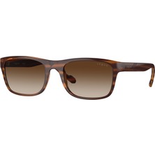 Vogue Vo 5547-SI Col 257113 Unisex Kahverengi Güneş Gözlüğü UV 400 Koruma Özelliği ile