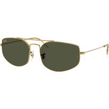 Ray-Ban RB 3845 919631 57 Güneş Gözlüğü Altın Metal Çerçeve UV 400 Filtreli