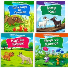 Yurt Kitap Yayın Öğretici La Fontane/ezop Masalları Karışık 10 Kitap Büyük Boy