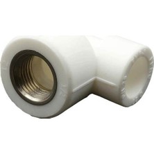 Q20X1/2" Pprc Iç Dişli Geçme Dirsek Plastherm