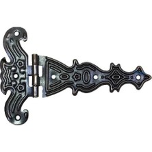 Gees Global Antik Bakır 100 Adet Tek Kuyruk Menteşe Büyük 103X68 mm - Dekoratif Sac Çeliği Kutu,  Küçük